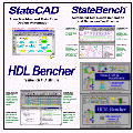StateCAD/StateBench v5.03 & HDL Bencher v2.0  - Click to enlarge!
